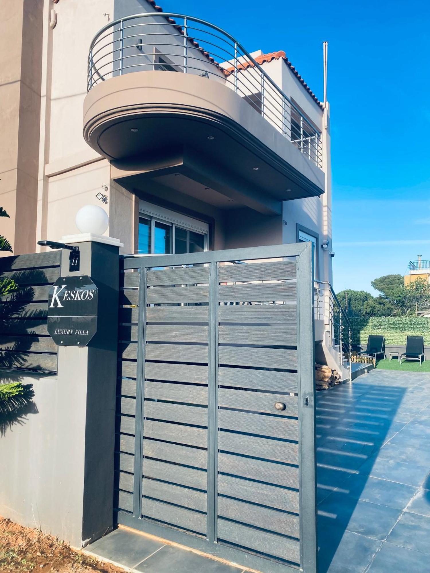 Keskos Luxury Villa Artemida  Exterior foto